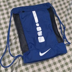 nike elite string bag